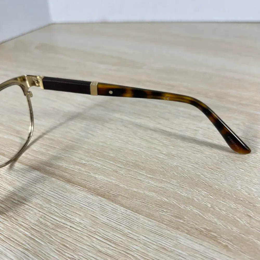 Versace Mod.1233-Q 1344 Eyeglasses Brown Metal Frames Only 53-17